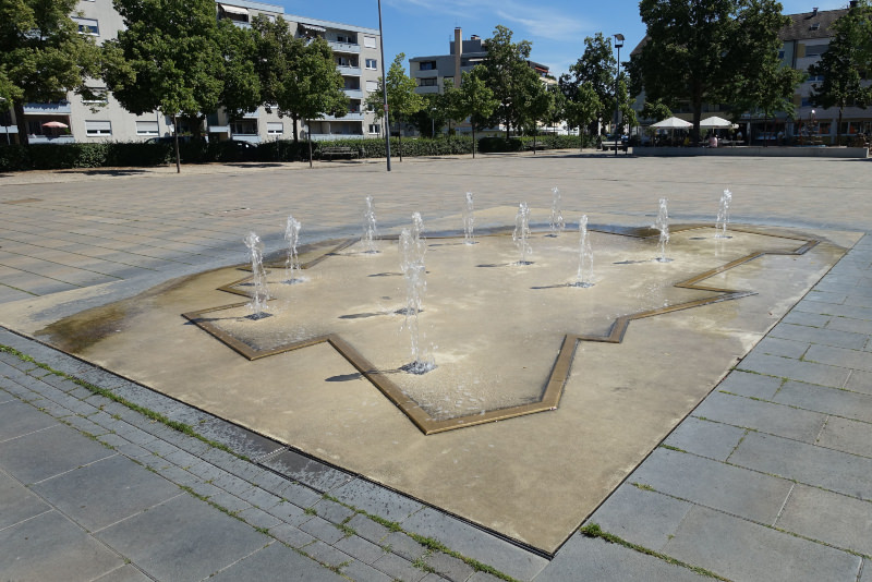 Fountain on the Berliner Platz