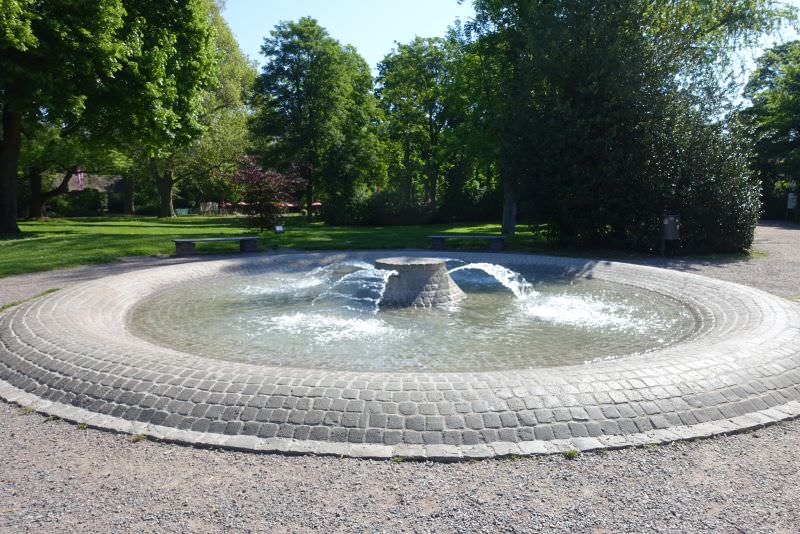 Fountain in the Cathedral Gardens