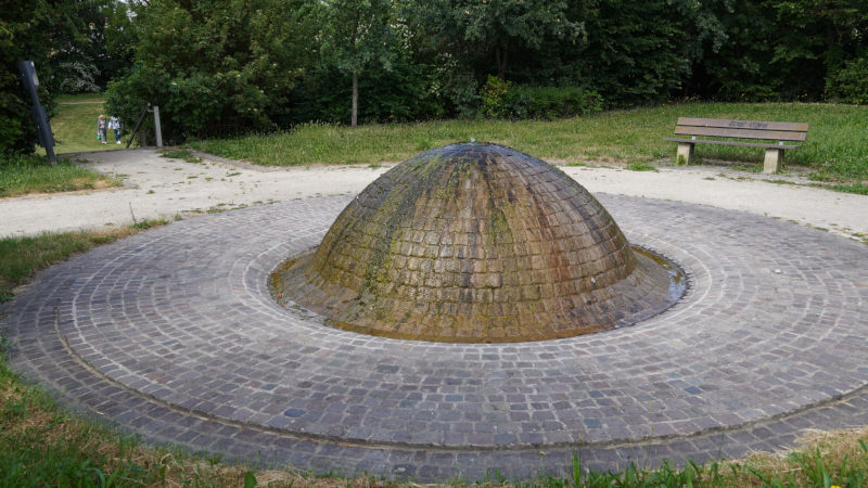 Fountain on the Melchior-Hess Green
