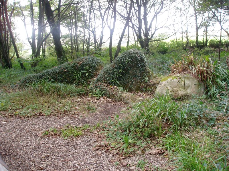 Mudmaid in the lost gardens of Heligan