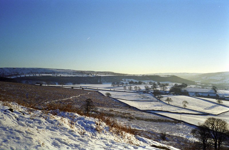 Blick auf Beeley